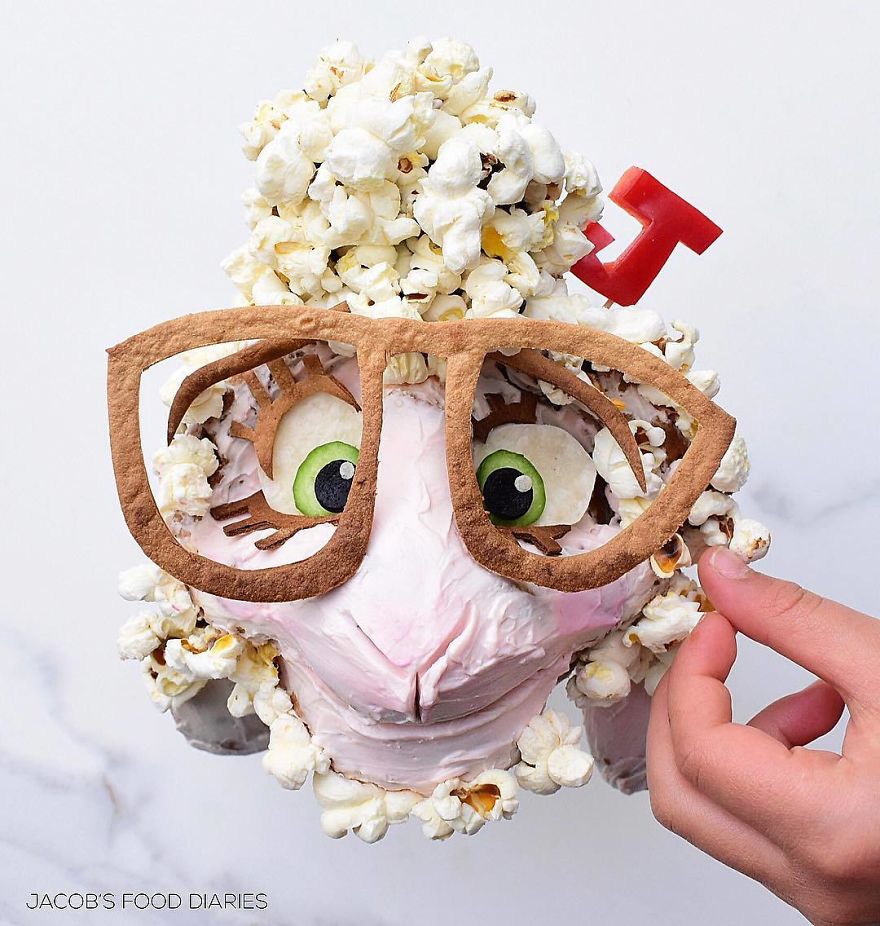 To Make My Son Eat Healthy Food, I Turn It Into His Favorite Cartoons (New Pics) To Make My Son Eat Healthy Food, I Turn It Into His Favorite Cartoons (New Pics)