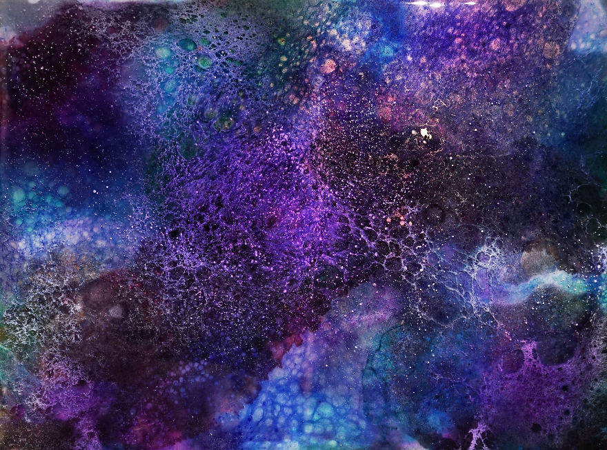 Watch This Artist Set Her Paintings On Fire