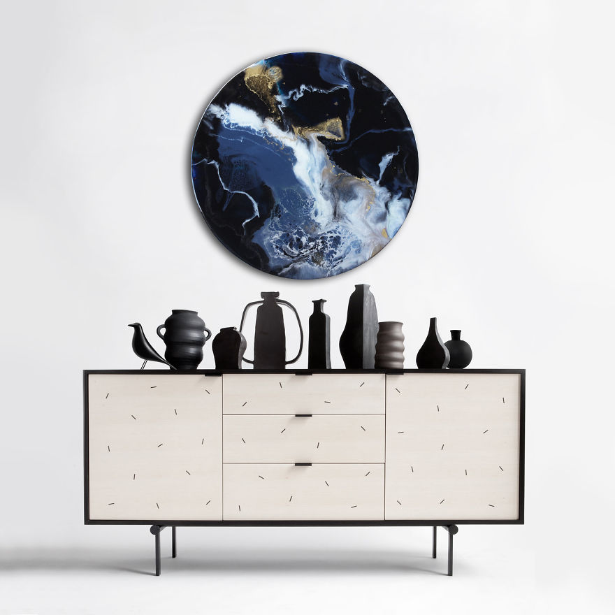 Watch This Artist Set Her Paintings On Fire