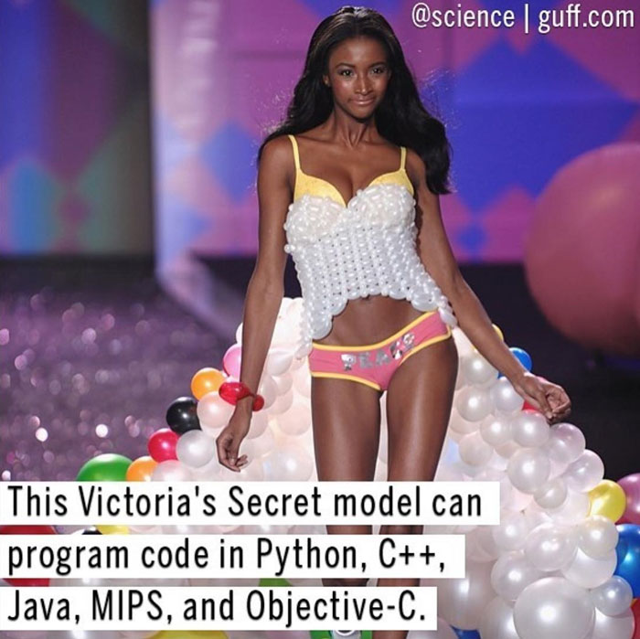 Internet Trolls Make Fun Of This Victoria’s Secret Model For Saying She Can Code, Get Shut Down With Perfect Reply Internet Trolls Make Fun Of This Victoria’s Secret Model For Saying She Can Code, Get Shut Down With Perfect Reply