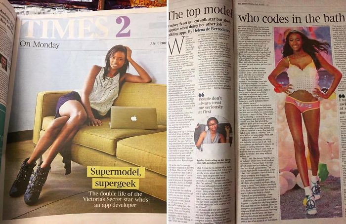 Internet Trolls Make Fun Of This Victoria’s Secret Model For Saying She Can Code, Get Shut Down With Perfect Reply Internet Trolls Make Fun Of This Victoria’s Secret Model For Saying She Can Code, Get Shut Down With Perfect Reply