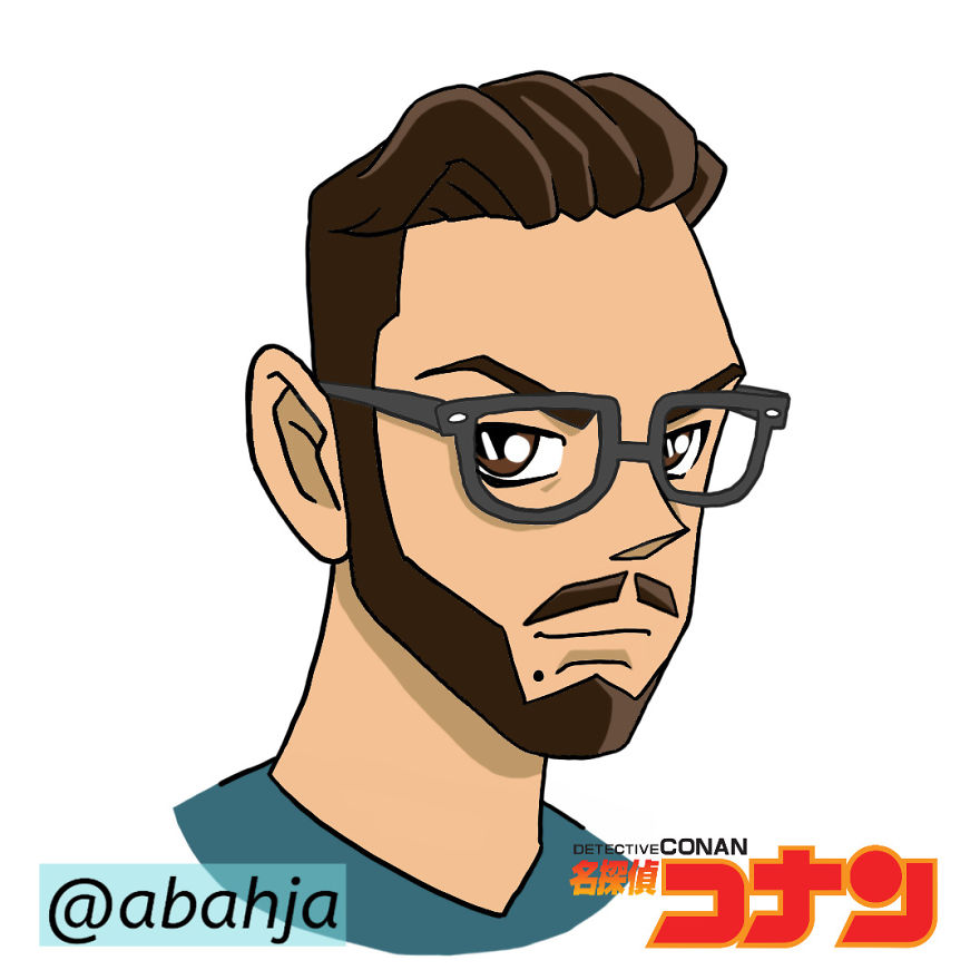 I Challenged Myself To Draw A Self-Portrait In 50 Different Cartoon Styles I Challenged Myself To Draw A Self-Portrait In 50 Different Cartoon Styles