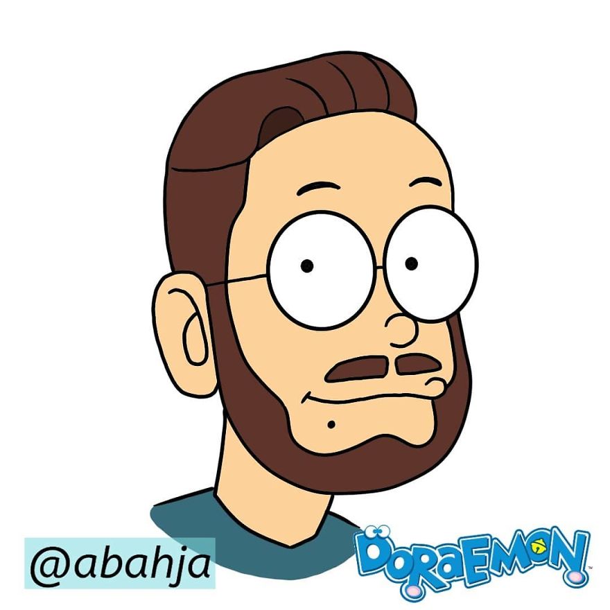 I Challenged Myself To Draw A Self-Portrait In 50 Different Cartoon Styles I Challenged Myself To Draw A Self-Portrait In 50 Different Cartoon Styles
