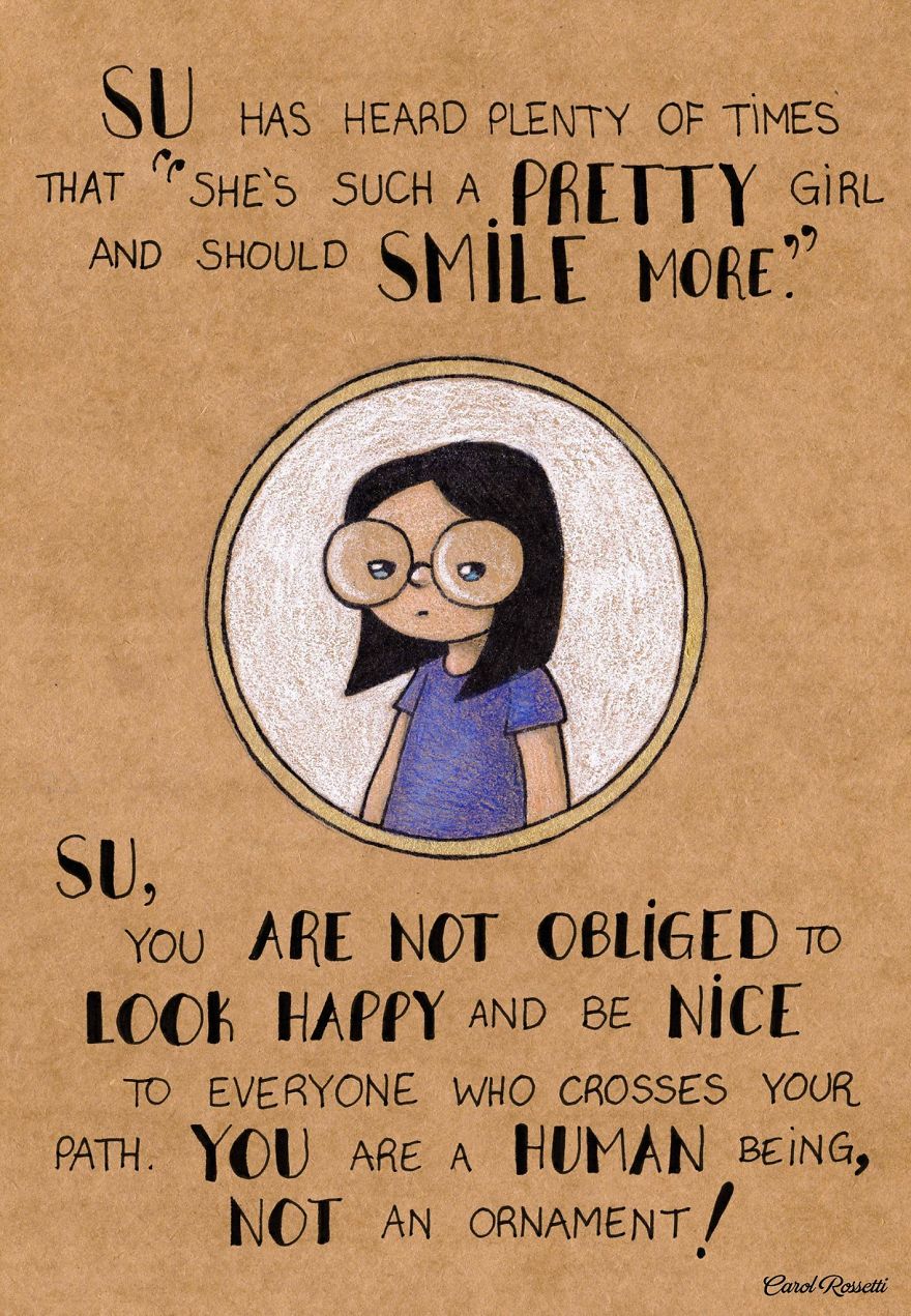 Artist Shows What Women Have To Go Through Almost Everyday And How To Deal With It In 115 Illustrations