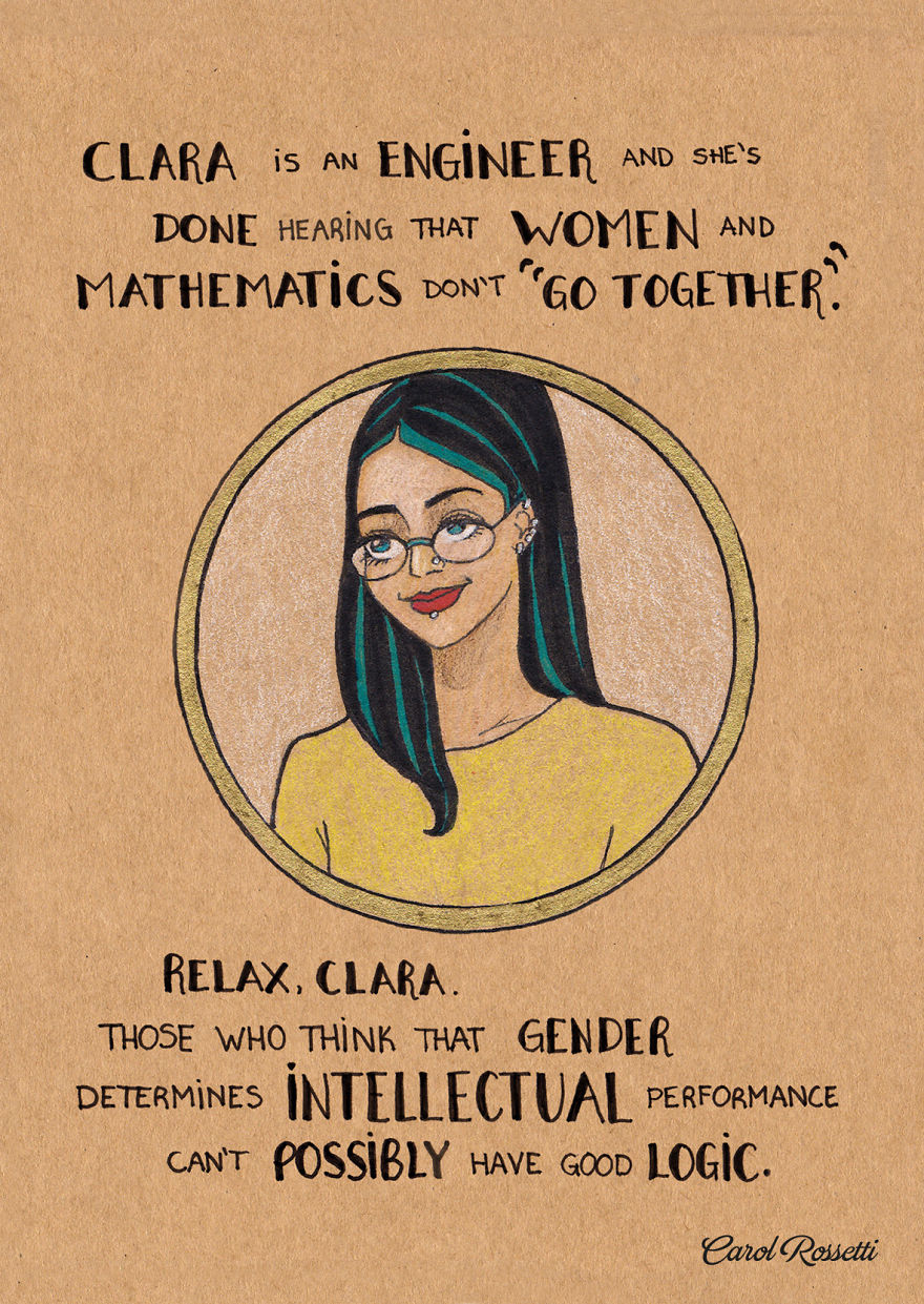 Artist Shows What Women Have To Go Through Almost Everyday And How To Deal With It In 115 Illustrations