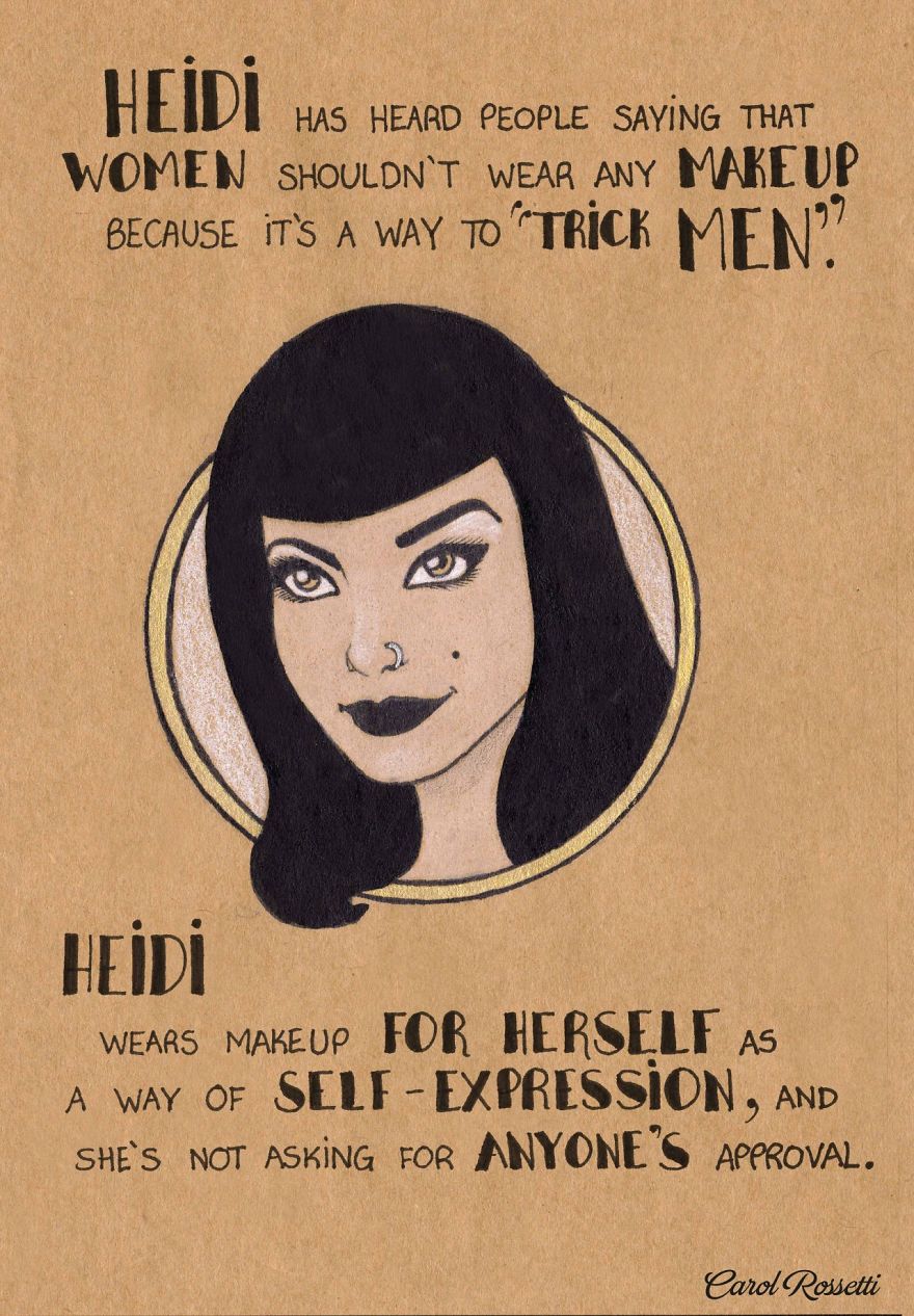 Artist Shows What Women Have To Go Through Almost Everyday And How To Deal With It In 115 Illustrations