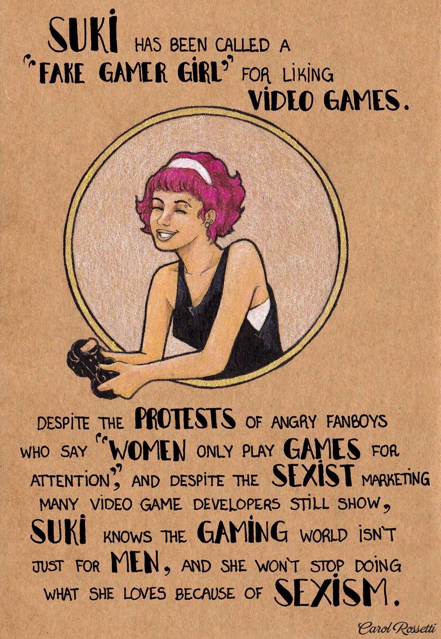 Artist Shows What Women Have To Go Through Almost Everyday And How To Deal With It In 115 Illustrations