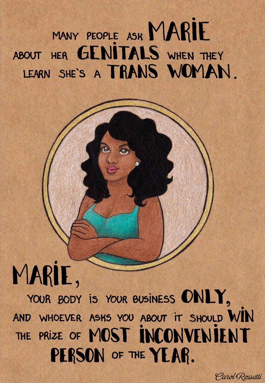 Artist Shows What Women Have To Go Through Almost Everyday And How To Deal With It In 115 Illustrations