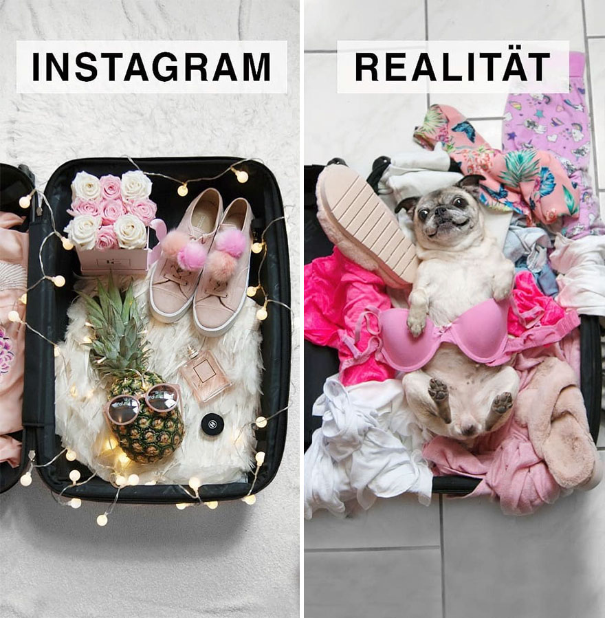 Instagram vs. Reality: German Artist Makes Fun Of Those Perfect Instagram Photos