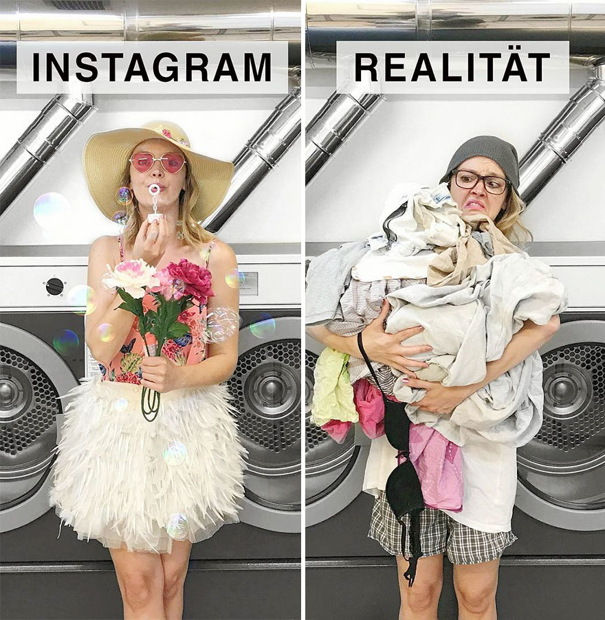 Instagram vs. Reality: German Artist Makes Fun Of Those Perfect Instagram Photos