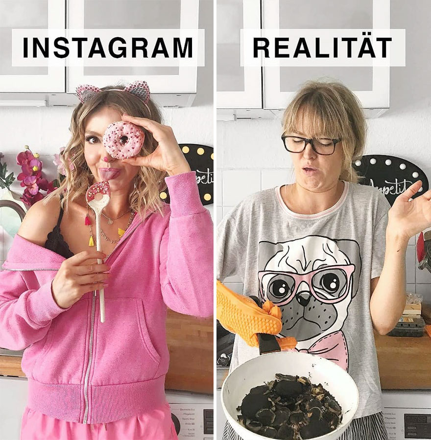 Instagram vs. Reality: German Artist Makes Fun Of Those Perfect Instagram Photos
