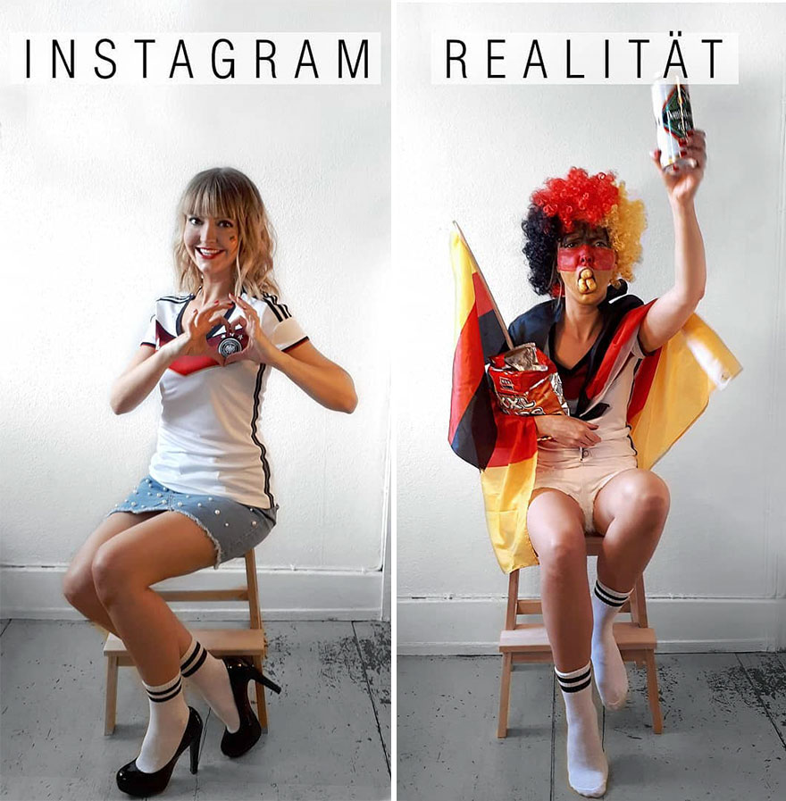 Instagram vs. Reality: German Artist Makes Fun Of Those Perfect Instagram Photos