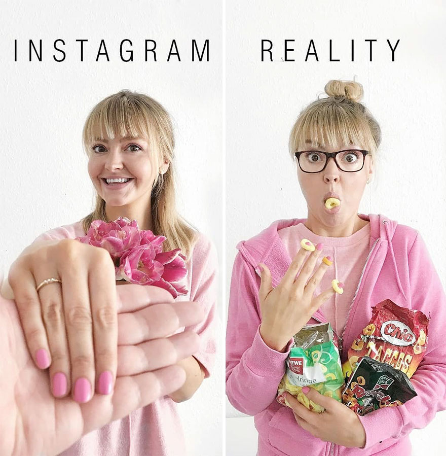 Instagram vs. Reality: German Artist Makes Fun Of Those Perfect Instagram Photos