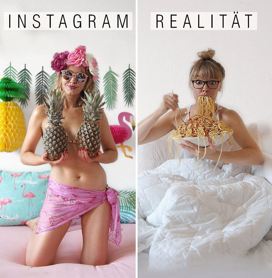 Instagram vs. Reality: German Artist Makes Fun Of Those Perfect Instagram Photos