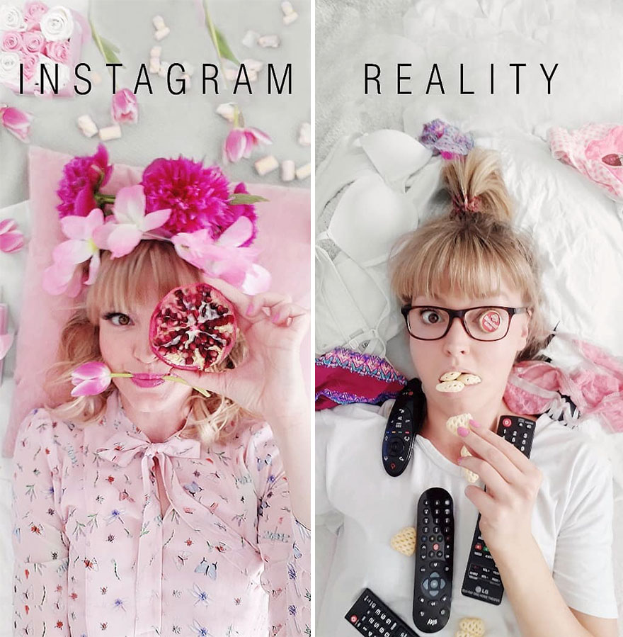 Instagram vs. Reality: German Artist Makes Fun Of Those Perfect Instagram Photos