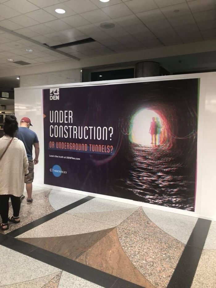 Denver International Airport Trolls Travelers With The Most Genius Conspiracy Theory Campaign