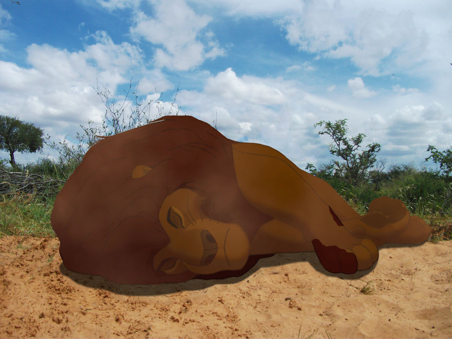 This Artist Created Unhappy Endings To Disney Movies, And The Result Will Ruin Your Childhood This Artist Created Unhappy Endings To Disney Movies, And The Result Will Ruin Your Childhood