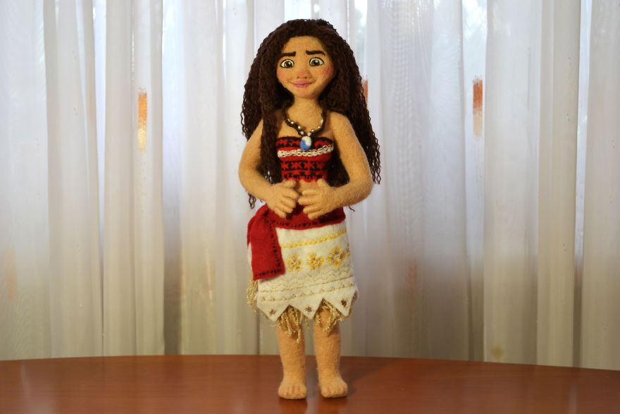 I Make Needle Felted Dolls Out Of Sheep&#8217;s Wool