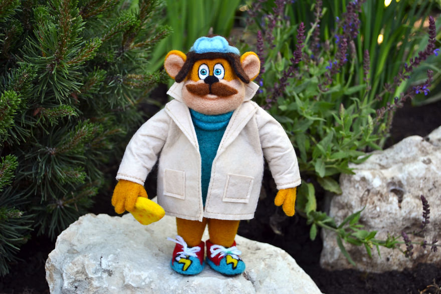 I Make Needle Felted Dolls Out Of Sheep&#8217;s Wool