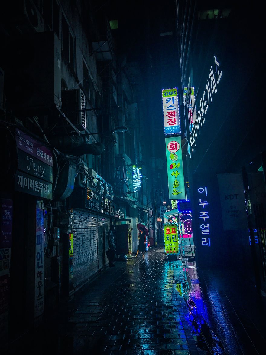 I Shoot Rainy Photos Of Seoul With My Phone I Shoot Rainy Photos Of Seoul With My Phone