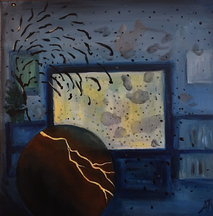 I Had A Detached Retina And Painted What I Saw