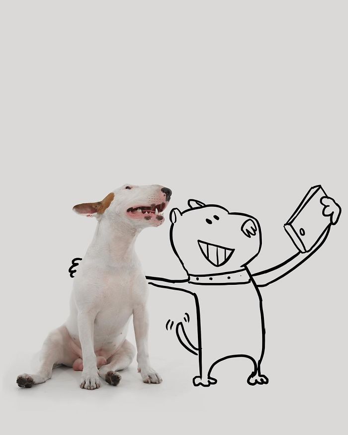 Guy Whose Wife Left Him With Nothing But A Dog Continues To Put Him In Fun Scenarios (116 New Pics) Guy Whose Wife Left Him With Nothing But A Dog Continues To Put Him In Fun Scenarios (116 New Pics)