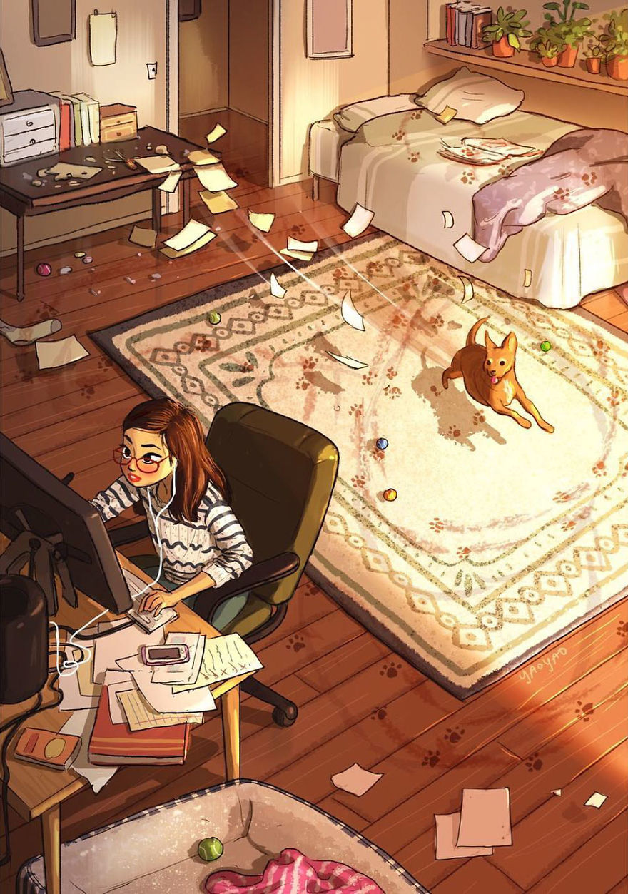 If You’re Still Not Decided What Pet You Should Get, This Artist’s Illustrations Will Give You A Hint If You’re Still Not Decided What Pet You Should Get, This Artist’s Illustrations Will Give You A Hint