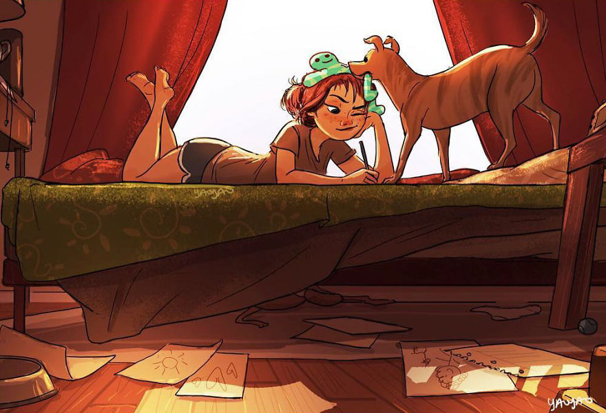 If You’re Still Not Decided What Pet You Should Get, This Artist’s Illustrations Will Give You A Hint If You’re Still Not Decided What Pet You Should Get, This Artist’s Illustrations Will Give You A Hint