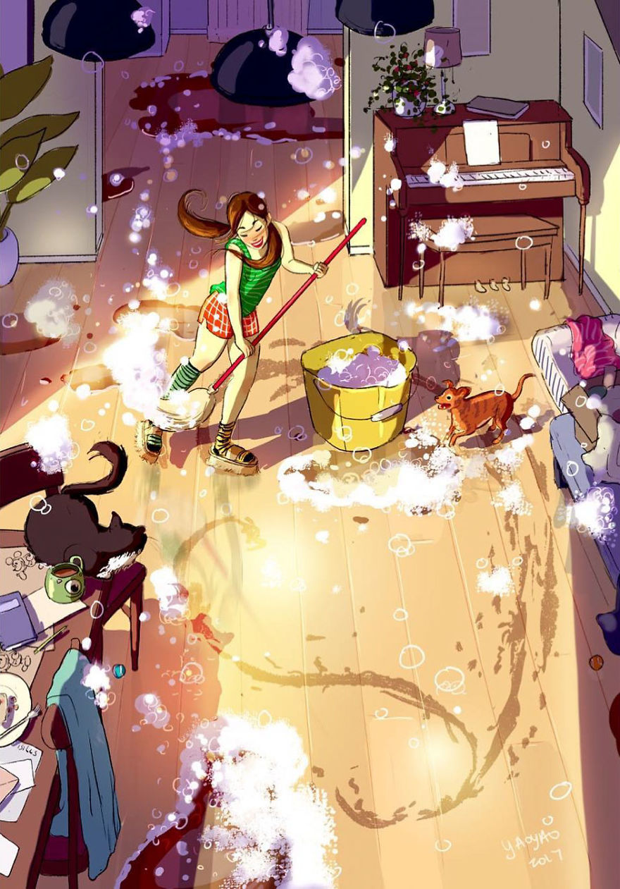 If You’re Still Not Decided What Pet You Should Get, This Artist’s Illustrations Will Give You A Hint If You’re Still Not Decided What Pet You Should Get, This Artist’s Illustrations Will Give You A Hint