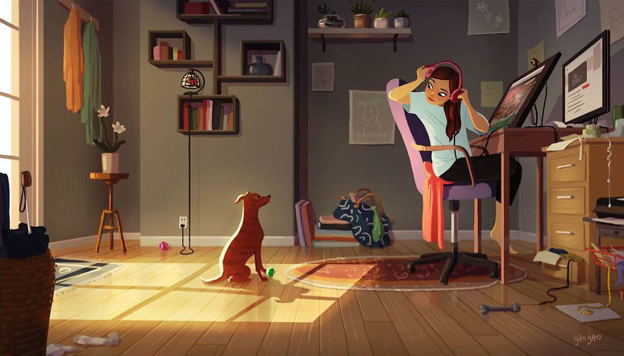 If You’re Still Not Decided What Pet You Should Get, This Artist’s Illustrations Will Give You A Hint If You’re Still Not Decided What Pet You Should Get, This Artist’s Illustrations Will Give You A Hint