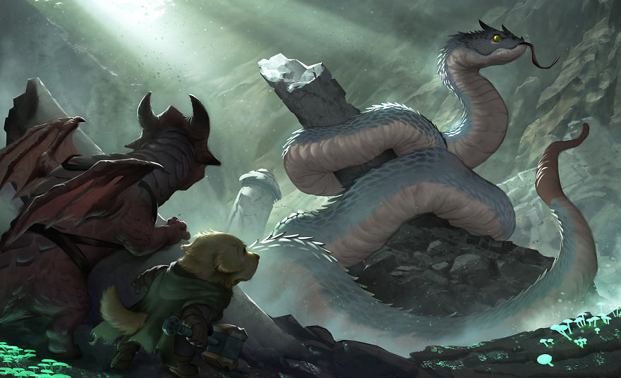 Over 40 Fantasy Artists Illustrate Their Visions Of The Imaginary