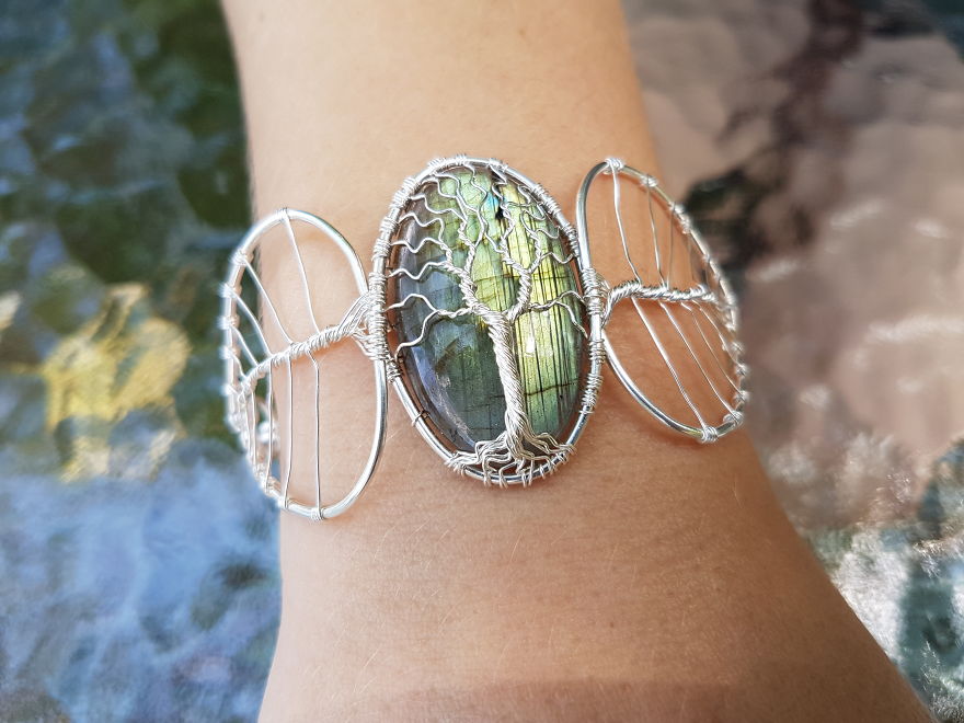 How Did I Make This Labradorite Bracelet How Did I Make This Labradorite Bracelet