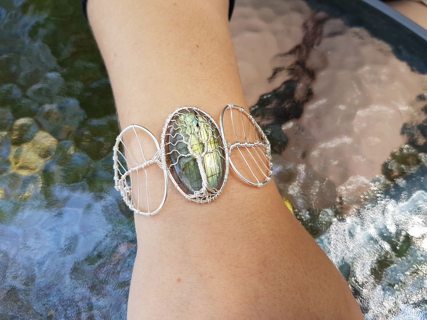 How Did I Make This Labradorite Bracelet How Did I Make This Labradorite Bracelet