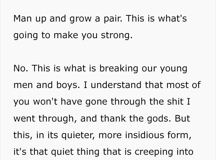 Man Opens Up About Unspoken Struggles Men Face, And 330,000+ People On Twitter Agree Man Opens Up About Unspoken Struggles Men Face, And 330,000+ People On Twitter Agree