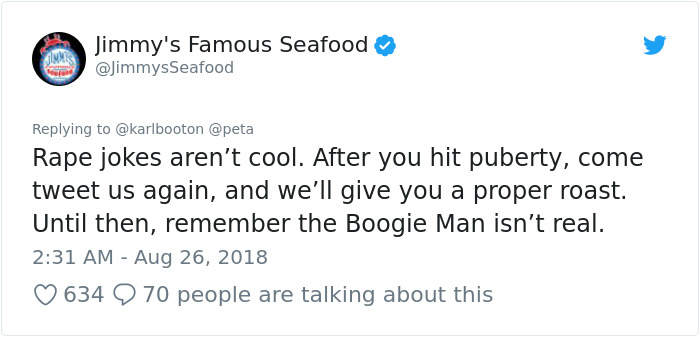 The Way This Local Seafood Restaurant Roasted PETA After They Posted A Sign Urging People Not To Eat Crabs Is Epic The Way This Local Seafood Restaurant Roasted PETA After They Posted A Sign Urging People Not To Eat Crabs Is Epic