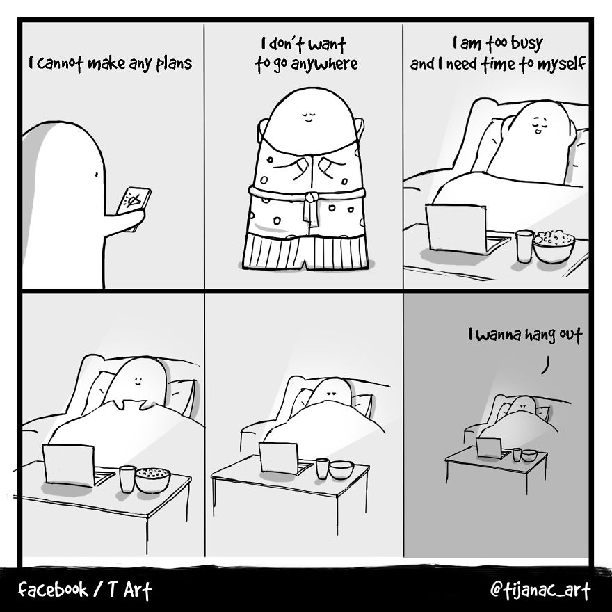 25 Satirical Comics That Illustrate My Life As A Freelance Artist