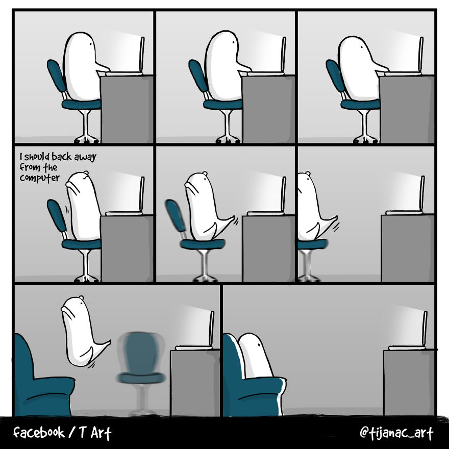 25 Satirical Comics That Illustrate My Life As A Freelance Artist