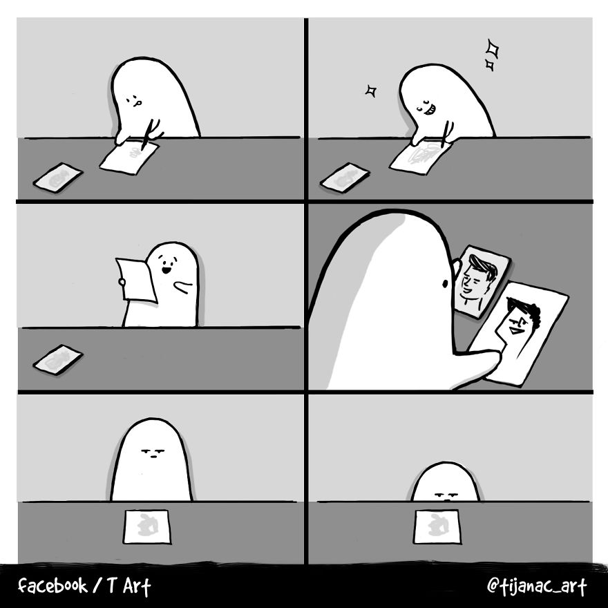 25 Satirical Comics That Illustrate My Life As A Freelance Artist