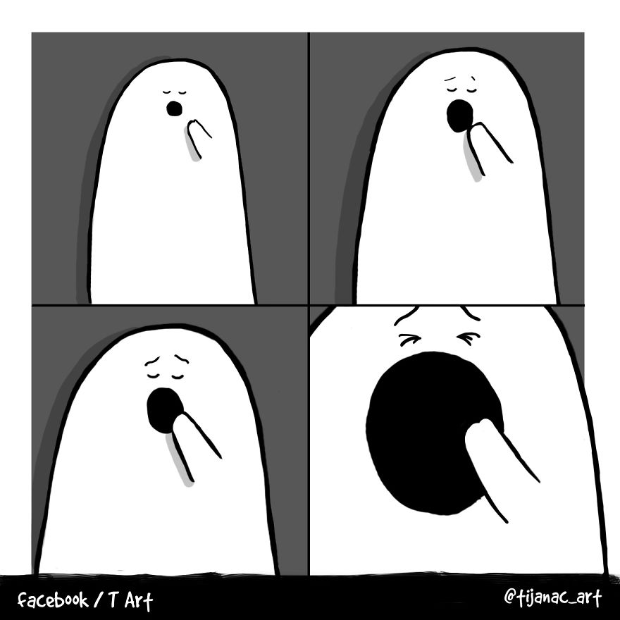 25 Satirical Comics That Illustrate My Life As A Freelance Artist