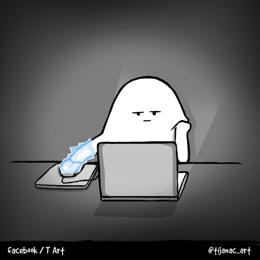 25 Satirical Comics That Illustrate My Life As A Freelance Artist