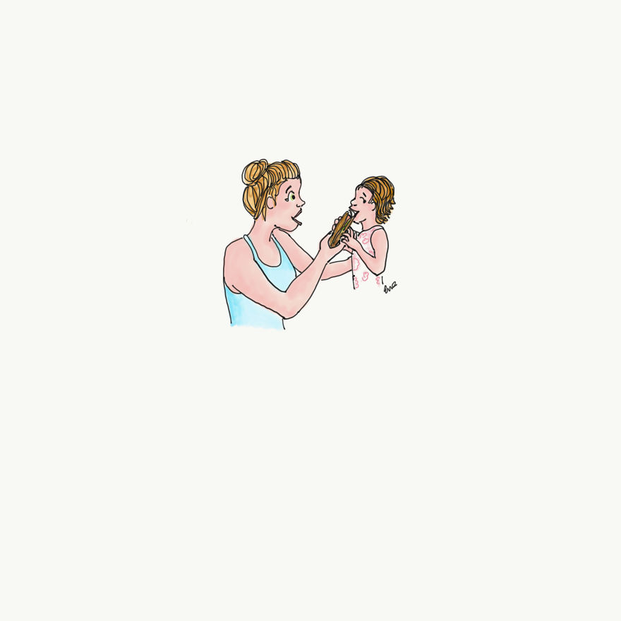 Stay-At-Home Mom Illustrates Her Daily Ridiculousness