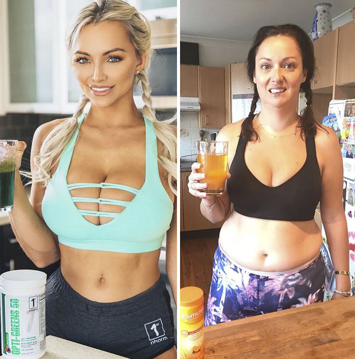 Woman Continues To Hilariously Recreate Celebrity Instagram Pics, And The Result Is Better Than The Original (New Pics) Woman Continues To Hilariously Recreate Celebrity Instagram Pics, And The Result Is Better Than The Original (New Pics)