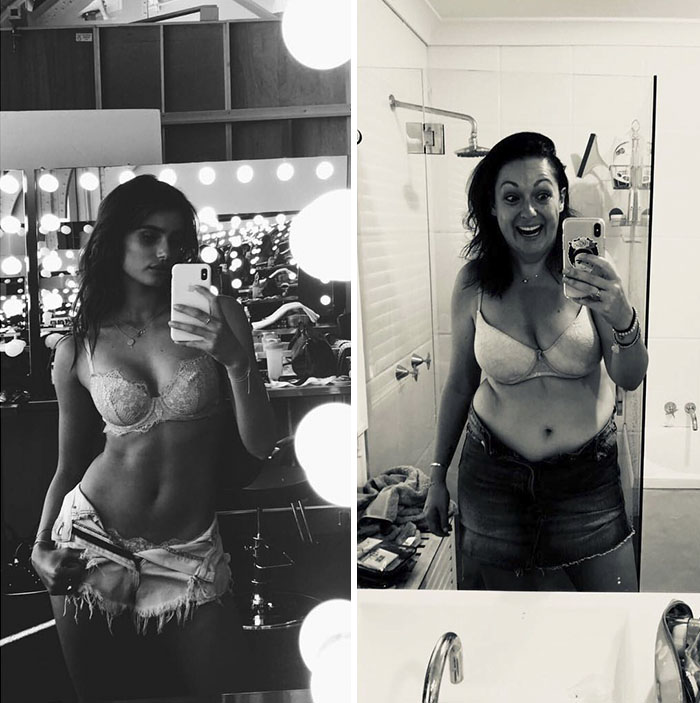 Woman Continues To Hilariously Recreate Celebrity Instagram Pics, And The Result Is Better Than The Original (New Pics) Woman Continues To Hilariously Recreate Celebrity Instagram Pics, And The Result Is Better Than The Original (New Pics)