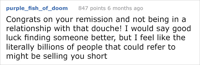 Woman Tells The Man She&#8217;s Dating She Had Cancer, And It Escalates Terribly