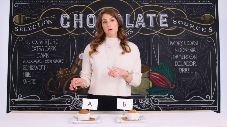 Chocolate Expert Guesses Cheap VS. Expensive Chocolate, Teaches Us A Lot Along The Way Chocolate Expert Guesses Cheap VS. Expensive Chocolate, Teaches Us A Lot Along The Way