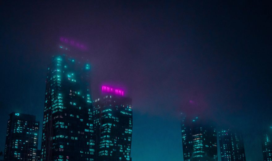 14 Images From The Time Fog Made My City Look Like A Blade Runner Movie Set 14 Images From The Time Fog Made My City Look Like A Blade Runner Movie Set