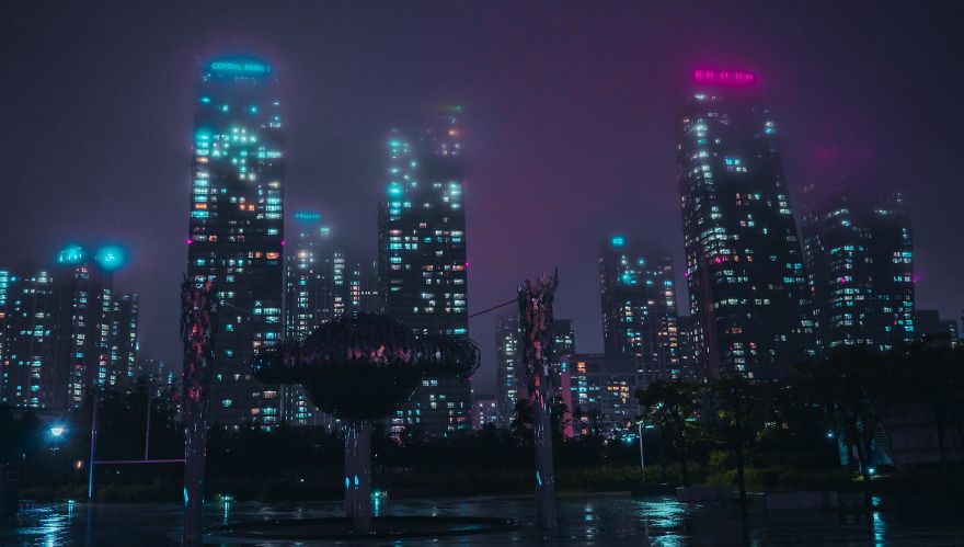 14 Images From The Time Fog Made My City Look Like A Blade Runner Movie Set 14 Images From The Time Fog Made My City Look Like A Blade Runner Movie Set