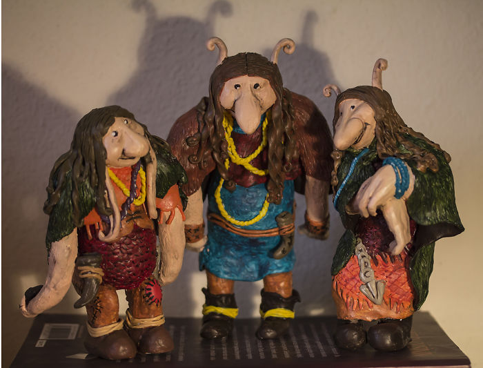 Handmade Figures With Super Sculpey Clay