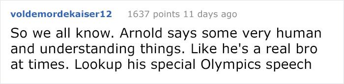 People Are Applauding The Way Schwarzenegger Responded To An Internet User Who Was Depressed For Months People Are Applauding The Way Schwarzenegger Responded To An Internet User Who Was Depressed For Months