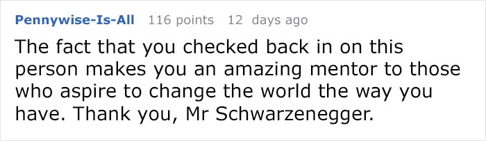 People Are Applauding The Way Schwarzenegger Responded To An Internet User Who Was Depressed For Months People Are Applauding The Way Schwarzenegger Responded To An Internet User Who Was Depressed For Months